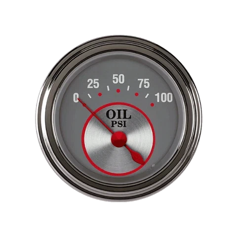 Silver Series 2 1_8_ Oil Pressure SS81SLF